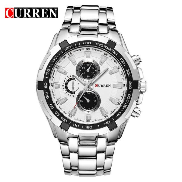 Men quartz TopBrand  Analog  Watch Waterproof - analog