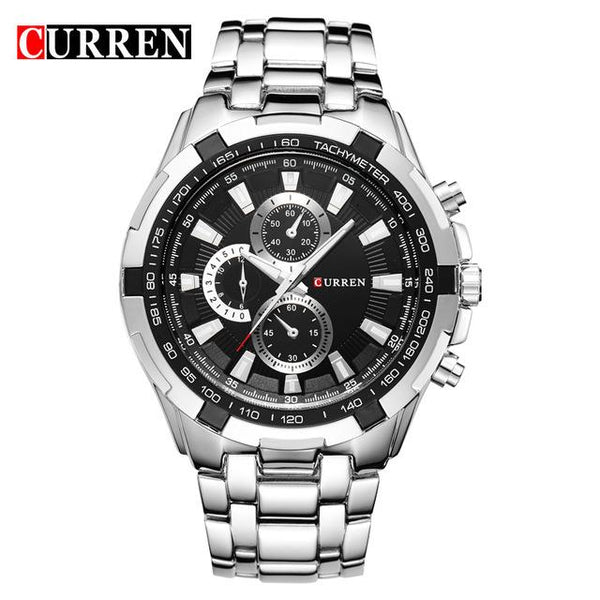 Men quartz TopBrand  Analog  Watch Waterproof - analog