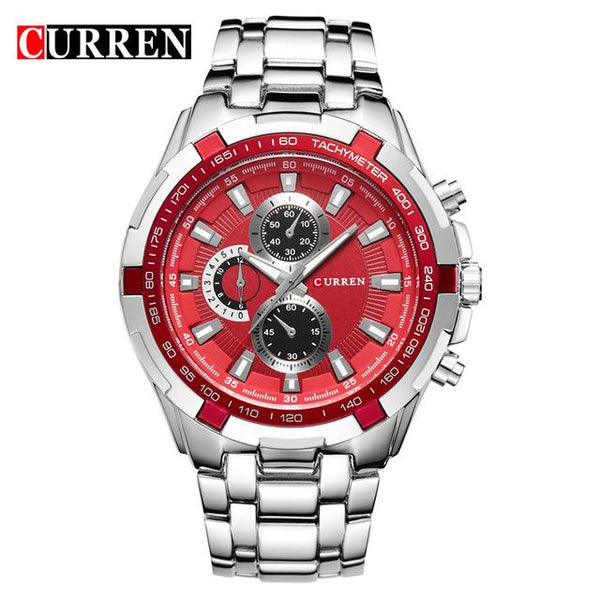 Men quartz TopBrand  Analog  Watch Waterproof - analog