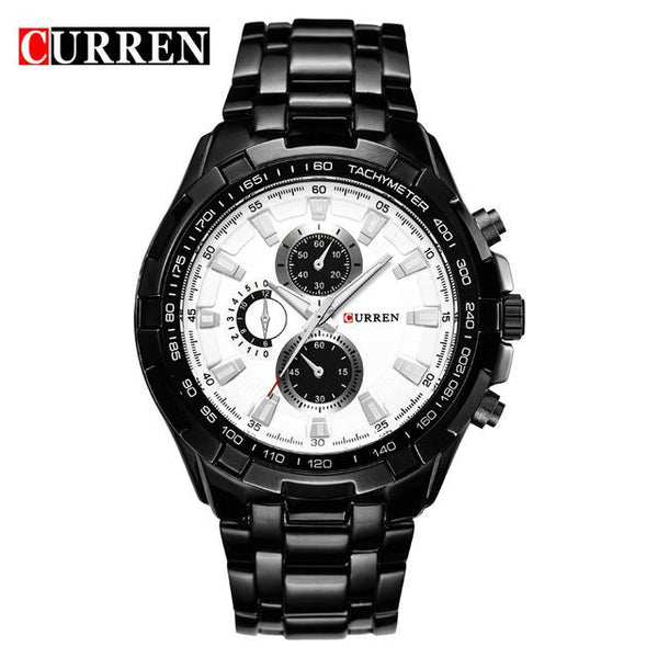 Men quartz TopBrand  Analog  Watch Waterproof - analog