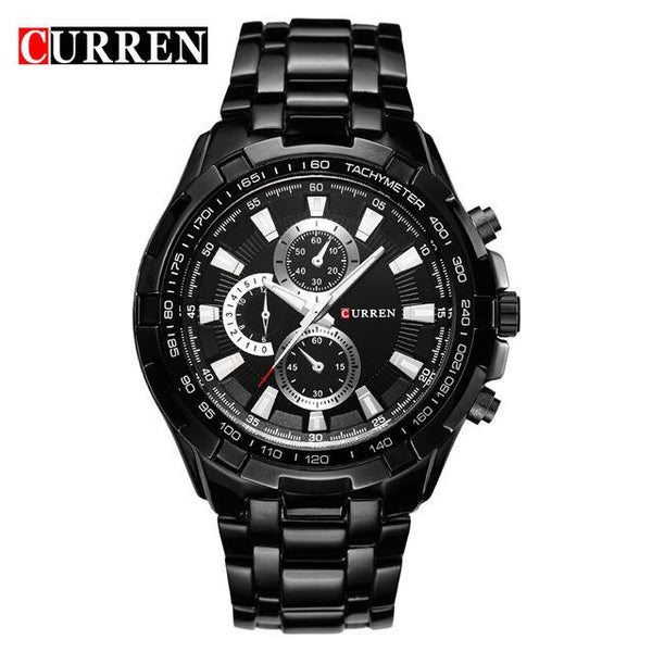 Men quartz TopBrand  Analog  Watch Waterproof - analog
