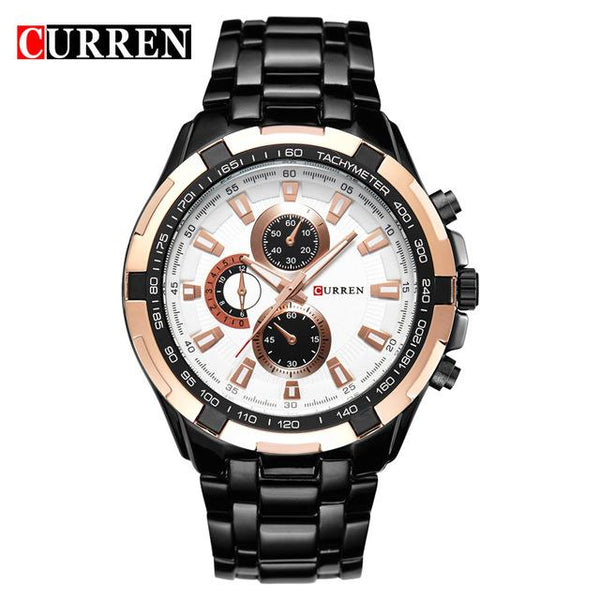 Men quartz TopBrand  Analog  Watch Waterproof - analog