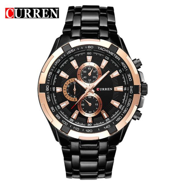 Men quartz TopBrand  Analog  Watch Waterproof - analog
