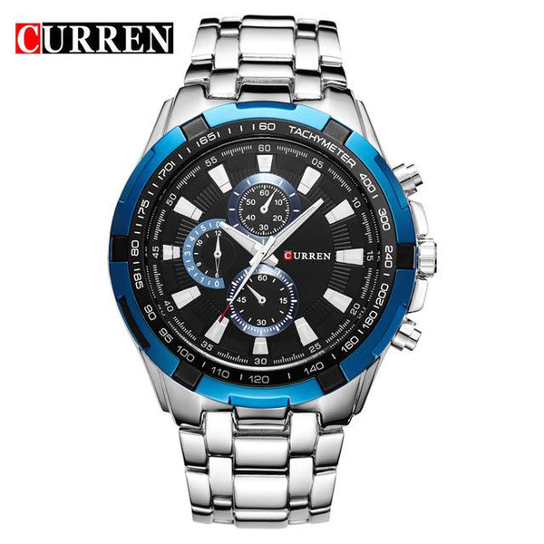 Men quartz TopBrand  Analog  Watch Waterproof - analog