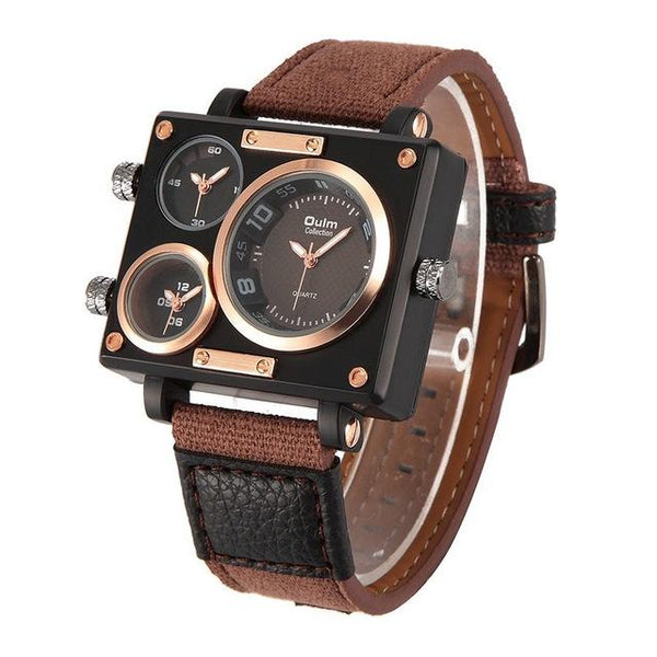 Oulm Watch Luxury Brand Man Fabric Srap Quartz-Watch - luxury