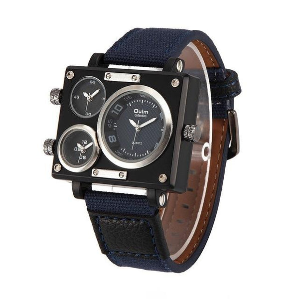 Oulm Watch Luxury Brand Man Fabric Srap Quartz-Watch - luxury