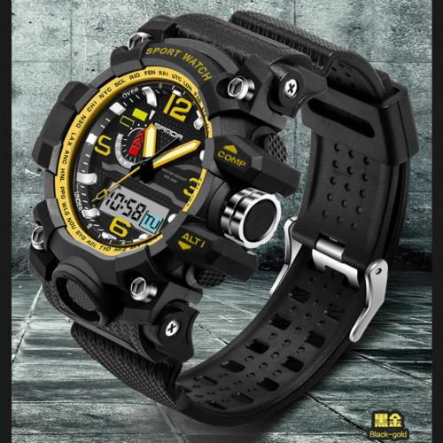 2017 New Brand SANDA G Style Men Military Digital-watch - digital