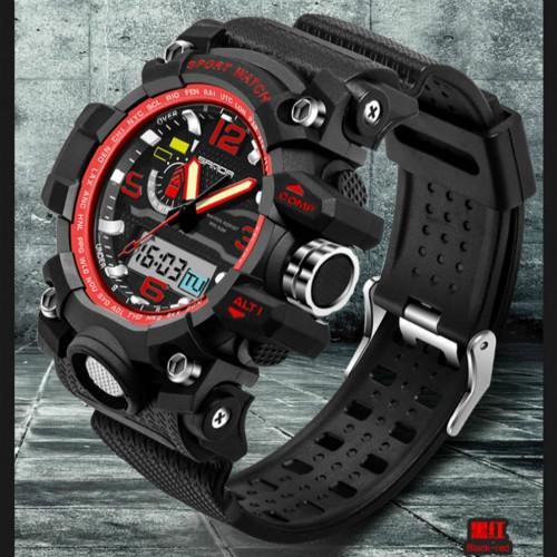 2017 New Brand SANDA G Style Men Military Digital-watch - digital