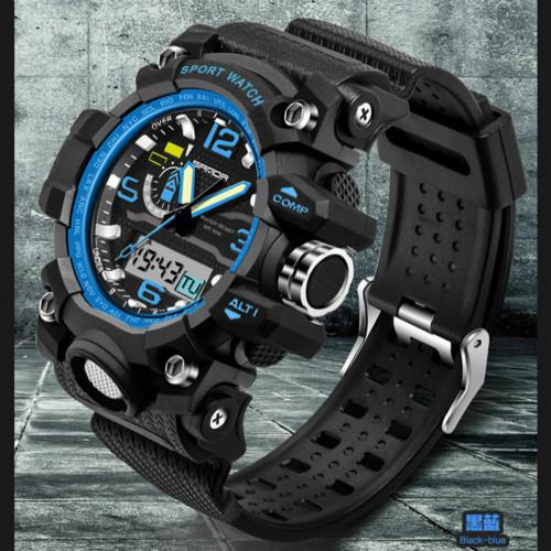 2017 New Brand SANDA G Style Men Military Digital-watch - digital