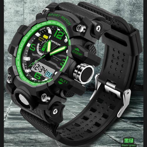 2017 New Brand SANDA G Style Men Military Digital-watch - digital