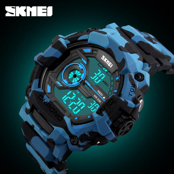 Fashion Casual SKMEI Brand Waterproof Digital Watch - digital