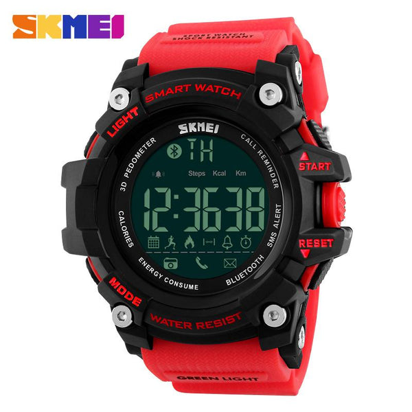 SKMEI Men Smart Watch Smartwatches Pedometer Calories -smart
