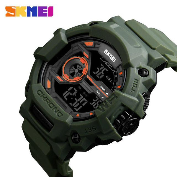 Fashion Casual SKMEI Brand Waterproof Digital Watch - digital