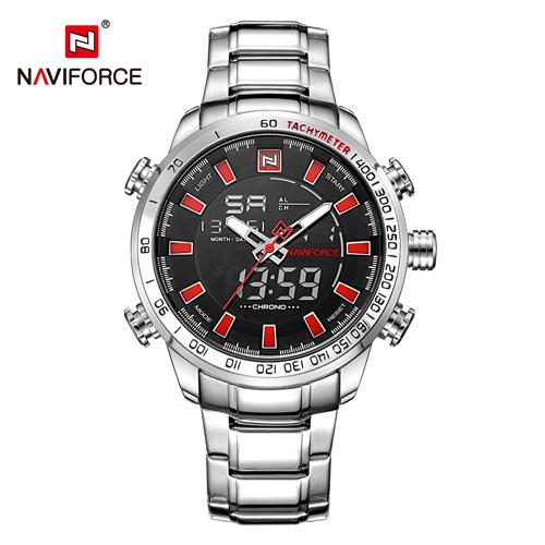NAVIFORCE Mens Quartz Analog Watch Luxury Fashion Sport Wristwatch Waterproof Stainless Male Watches Clock Relogio Masculino - luxury