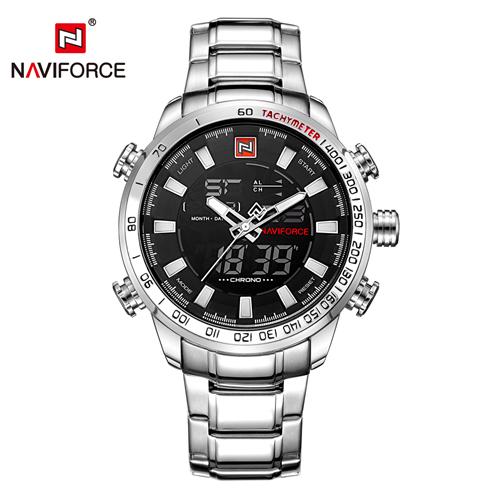 NAVIFORCE Mens Quartz Analog Watch Luxury Fashion Sport Wristwatch Waterproof Stainless Male Watches Clock Relogio Masculino - luxury
