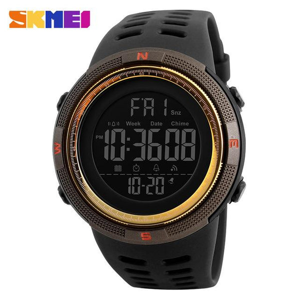 SKMEI Waterproof Mens Watches New Fashion Casual LED Digital - digital