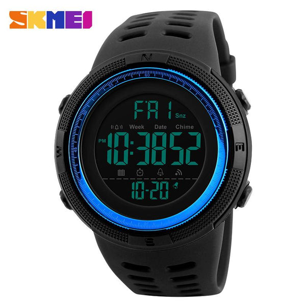 Digital Watch Military Waterproof Wristwatches - digital