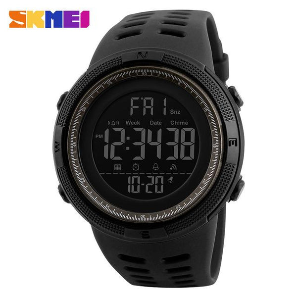 Digital Watch Military Waterproof Wristwatches - digital