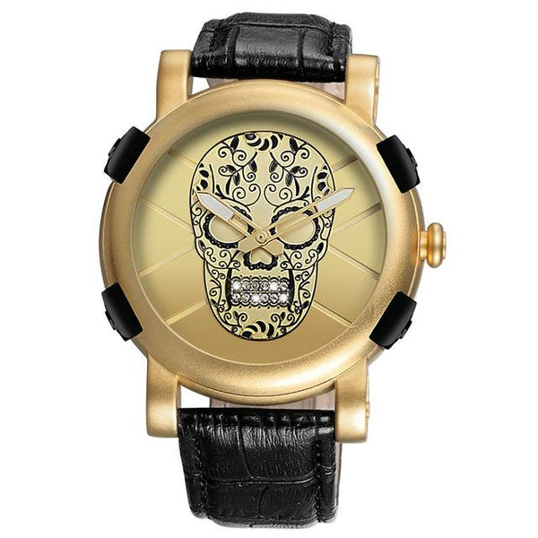 Luxury Waterproof Leather Men Sports Watch Relogio Masculino - sports