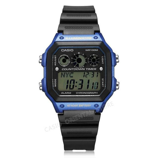 Relogio Men Sport Large Dial Digital Watch - sports