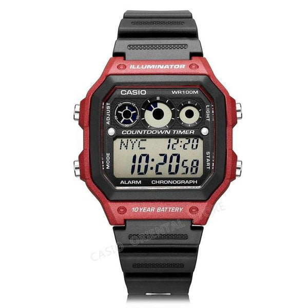 Relogio Men Sport Large Dial Digital Watch - sports