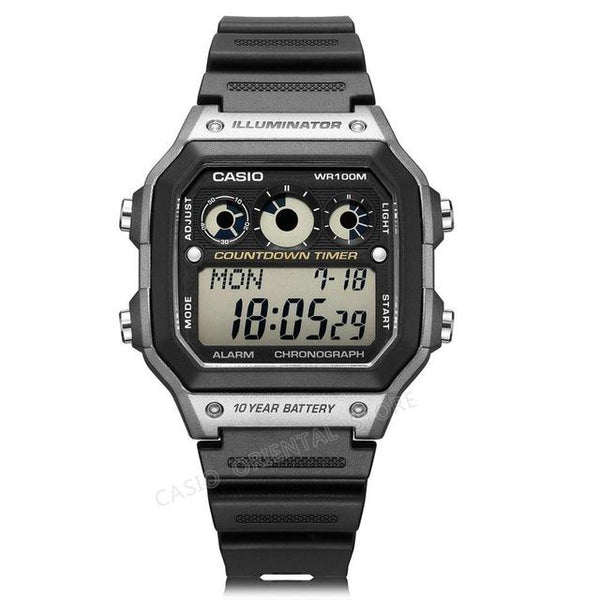 Relogio Men Sport Large Dial Digital Watch - sports