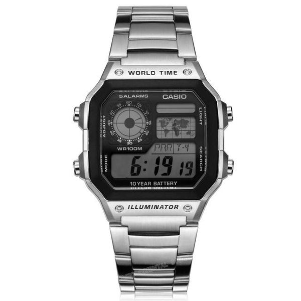 Relogio Men Sport Large Dial Digital Watch - sports