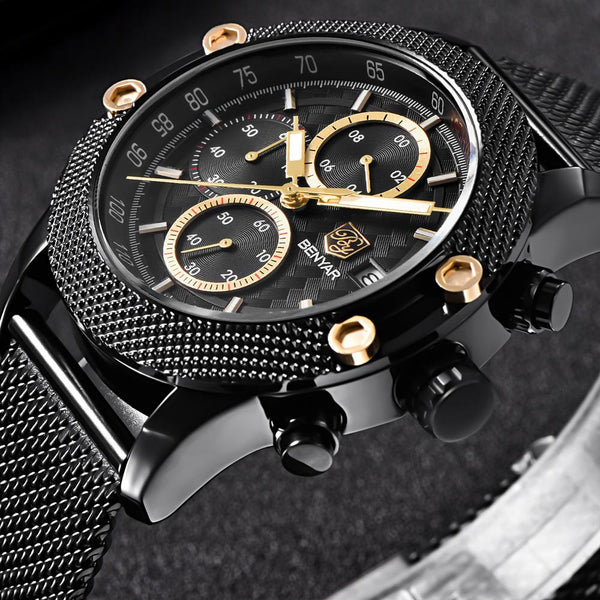 BENYAR Sport Chronograph Fashion Watches - sports