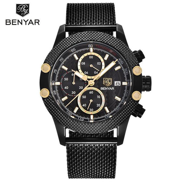 Waterproof Luxury Brand Quartz Watch - luxury