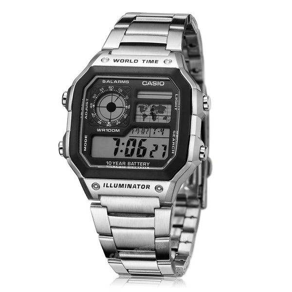 Relogio Men Sport Large Dial Digital Watch - sports