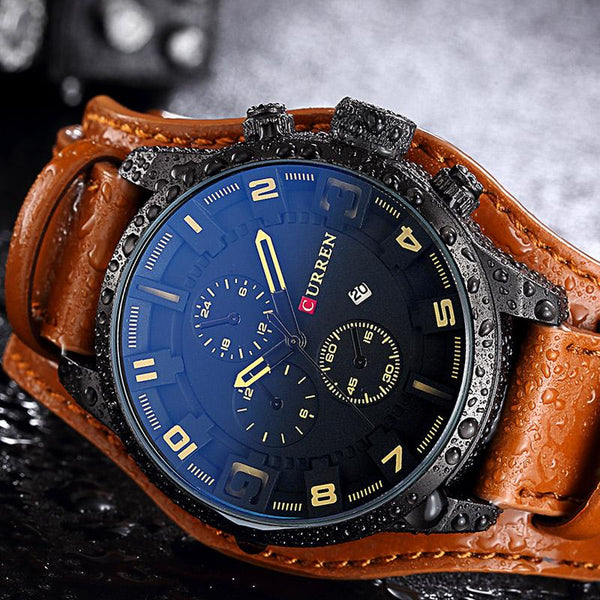 Luxury Army Military Steampunk Sports Male Quartz-Watch - sports