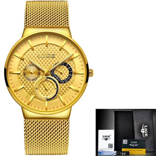 Luxury Quartz Waterproof Sport Watch - luxury