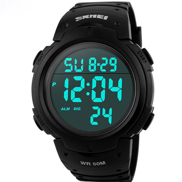 Digital LED Military Watch - digital