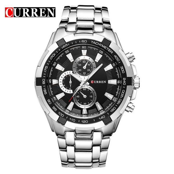 Men quartz TopBrand  Analog  Watch Waterproof - analog